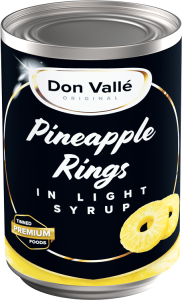 Pineapple Rings case - 24x425g Don valle