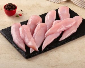 Chicken Inner Fillets frozen  - 10kg
