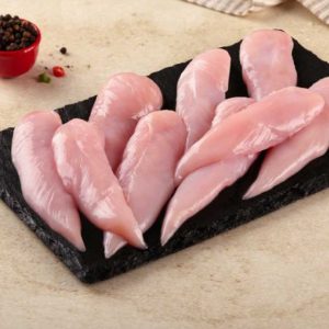 Chicken Inner Fillets frozen  - 10kg