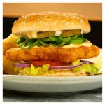 Fish Burgers breaded cod sq- 30x100g